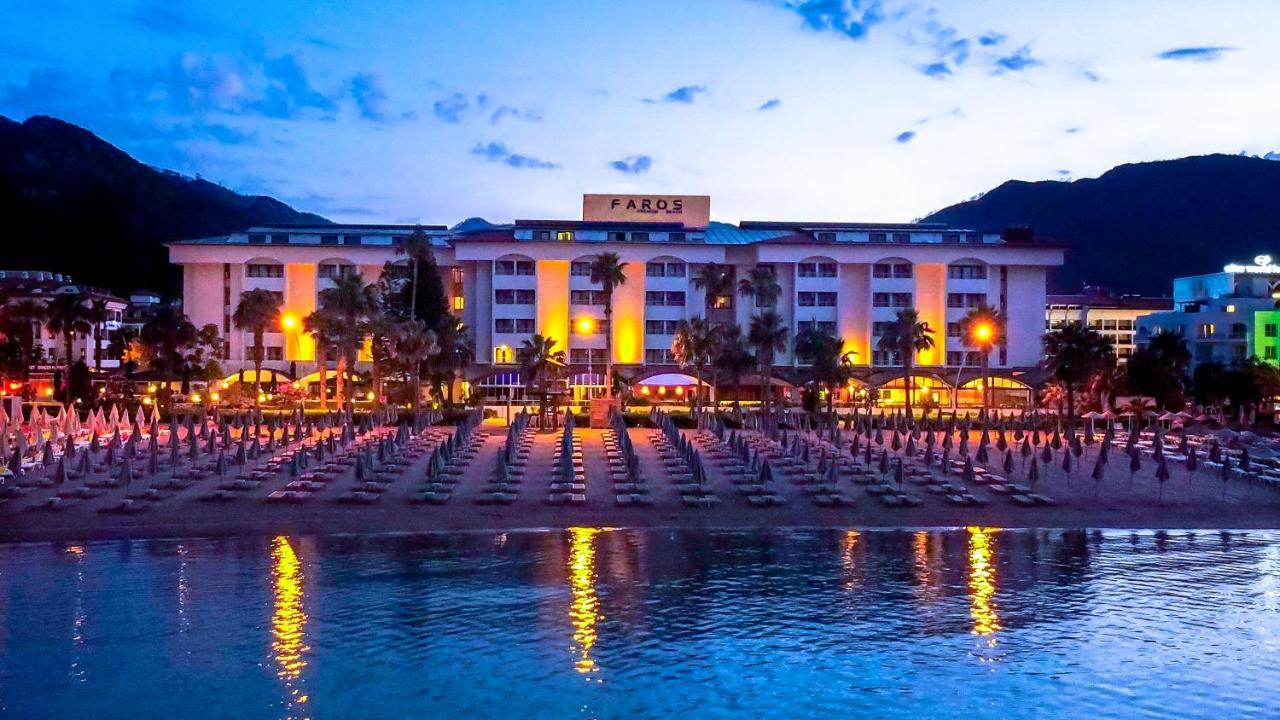 Faros Premium Beach マルマリス エクステリア 写真
