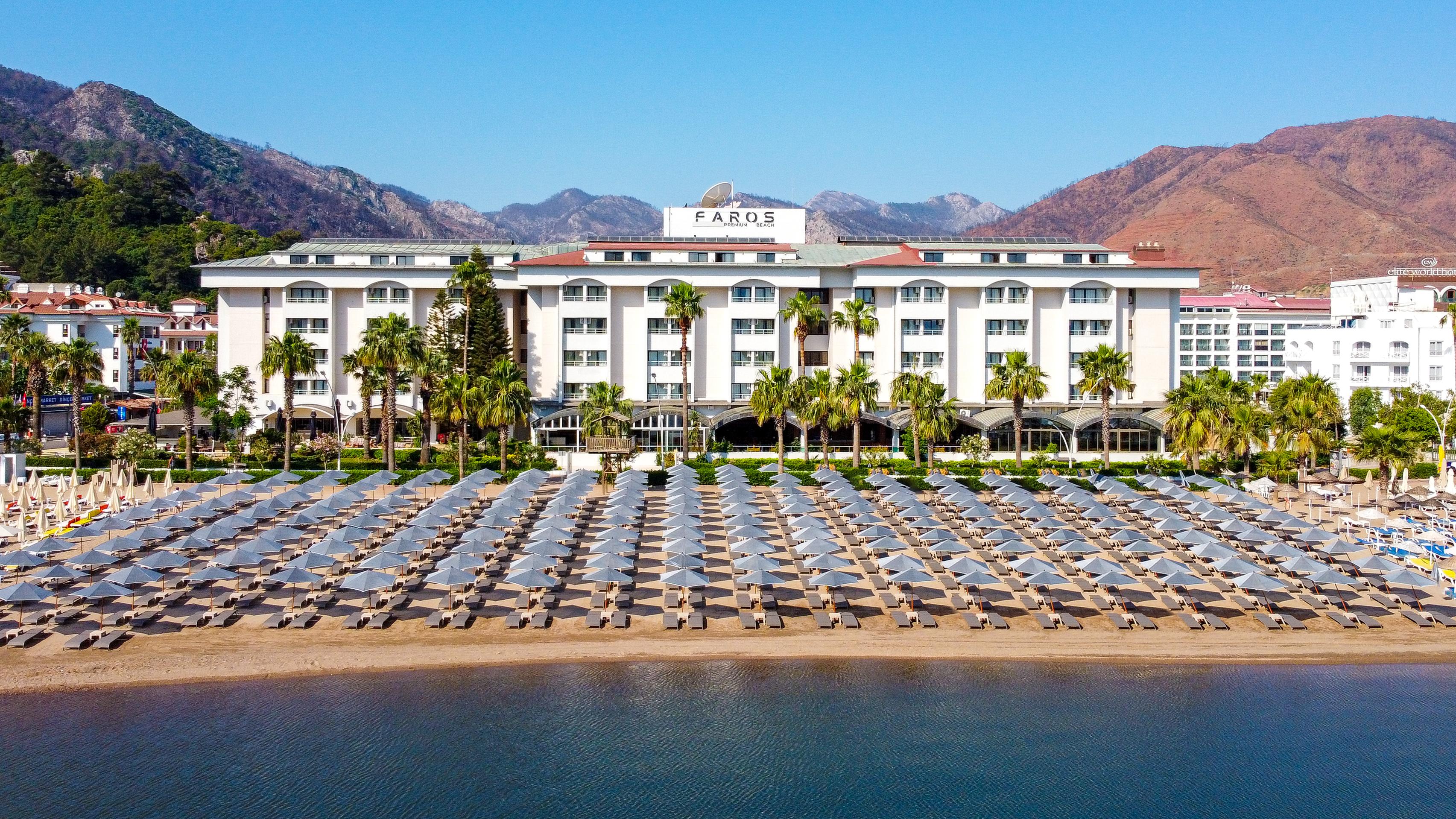 Faros Premium Beach マルマリス エクステリア 写真